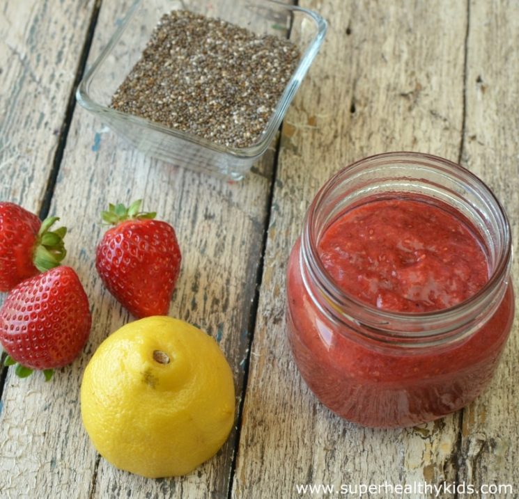Simple Steps for Making and Preserving Strawberry Chia Jam. Adding chia seeds to jam is a natural (and super healthy) way to thicken up homemade jam!